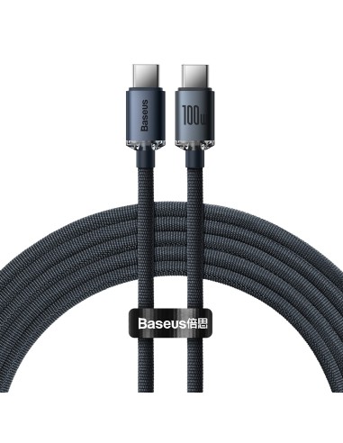 Baseus Crystal Shine | Kabel USB-C Type-C 100W Power Delivery Quick Charge 2m