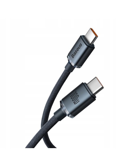 Baseus Crystal Shine | Kabel USB-C Type-C 100W Power Delivery Quick Charge 2m