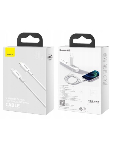 Baseus Superior Series | Kabel USB-C Lightning do iPhone Power Delivery 20W 2m