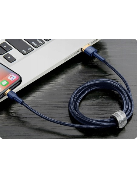 Baseus Cafule Cable | Kabel. przewód USB - Lightning do Apple iPhone, iPad, 2.4A, 1m
