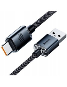 Baseus Crystal Shine | Kabel USB Type-C 100W 66W 6A do Huawei Honor 50 Pro 2m
