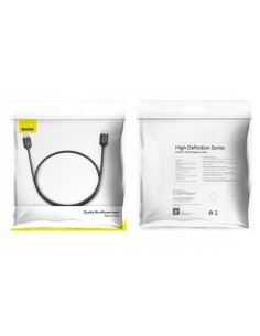 Baseus High Definition | Kabel przewód HDMI - HDMI 2.0 4K60Hz FULL HD 18Gbps HDR 2m
