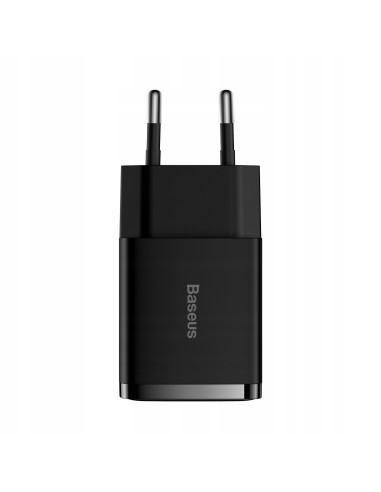 Baseus Compact | Ładowarka sieciowa zasilacz 2x USB-A 10.5W 2A
