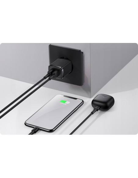 Baseus Compact | Ładowarka sieciowa zasilacz 2x USB-A 10.5W 2A