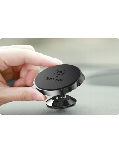 Baseus Small Ears | Uniwersalny uchwyt samochodowy magnetyczny na telefon na kokpit deskę C40141403113-00 SUER-B01