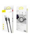 Baseus Cafule Cable | Mocny kabel USB - Lightning do iPhone 6 7 8 X 2.4A 1m