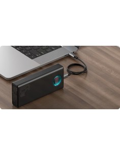 Baseus Ambilight 65W | Power Bank 30000mAh 4x USB + USB-C Power Delivery Quick Charge 3.0 Huawei SCP FCP 5A Overseas Edition