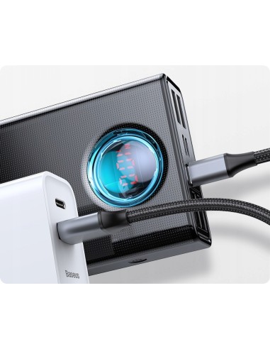 Baseus Ambilight 65W | Power Bank 30000mAh 4x USB + USB-C Power Delivery Quick Charge 3.0 Huawei SCP FCP 5A Overseas Edition
