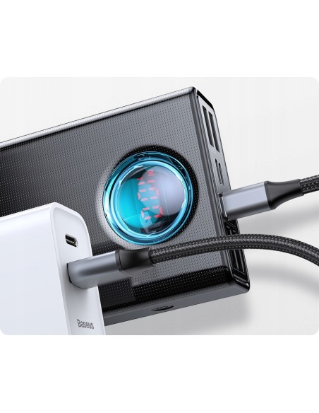 Baseus Ambilight 65W | Power Bank 30000mAh 4x USB + USB-C Power Delivery Quick Charge 3.0 Huawei SCP FCP 5A Overseas Edition