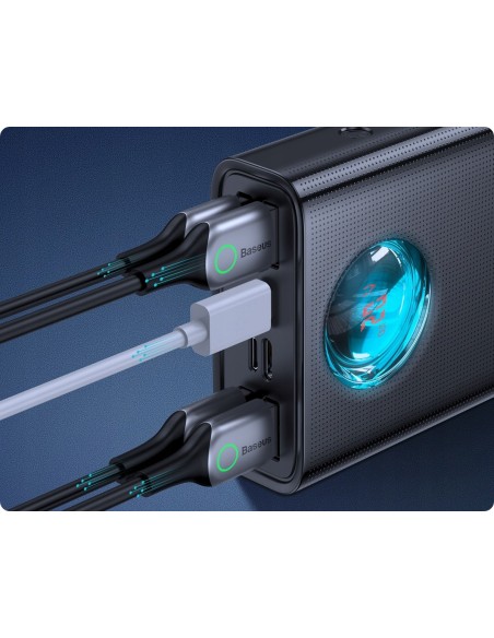 Baseus Ambilight 65W | Power Bank 30000mAh 4x USB + USB-C Power Delivery Quick Charge 3.0 Huawei SCP FCP 5A Overseas Edition
