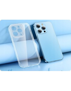 Baseus Illusion Case |  Zestaw Etui obudowa case ze szkłem hartowanym i protektorami aparatu do iPhone 14 Plus 6.7''