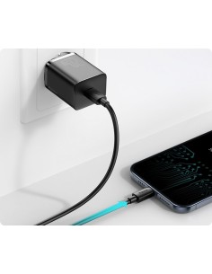 Baseus Super Si | Ładowarka sieciowa USB-C PD 20W + kabel Lightning 1m do iPhone 