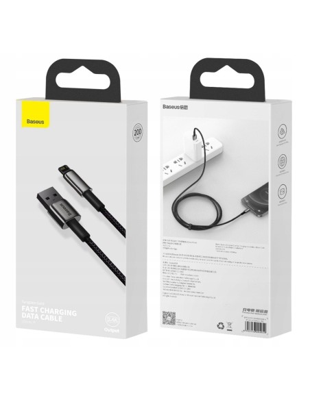 Baseus Tungsten | Kabel USB Lightning Apple do iPhone 2.4A 2m