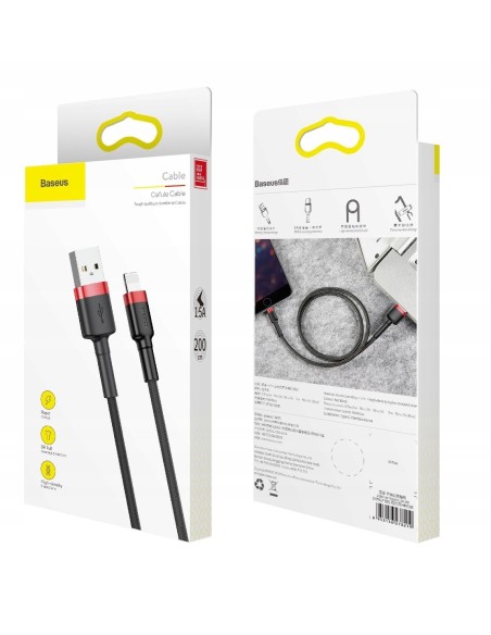 Baseus Cafule Cable | Kabel USB - Lightning do iPhone iPad 1.5A 2m