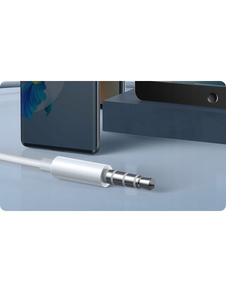 Baseus H17 | Słuchawki douszne Jack 3.5mm z mikrofonem i pilotem