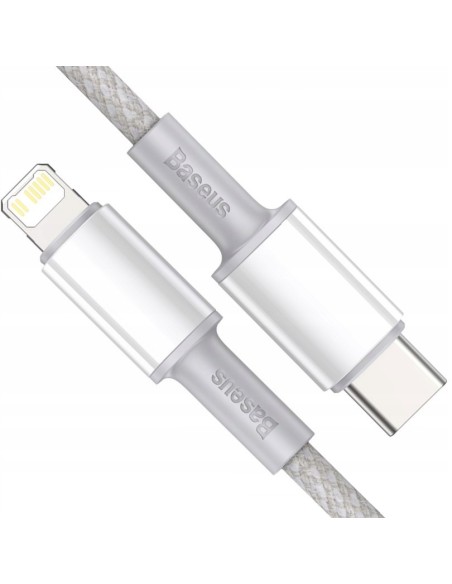 Baseus High Density | Kabel USB-C Lightning do iPhone Power Delivery 20W 18W 2m