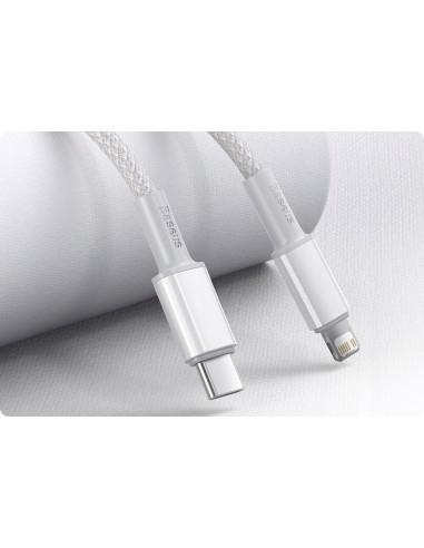 Baseus High Density | Kabel USB-C Lightning do iPhone Power Delivery 20W 18W 2m