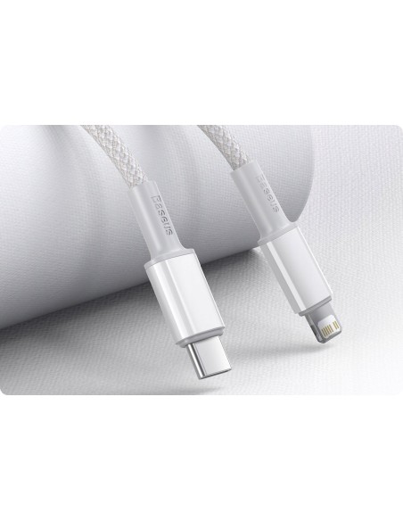 Baseus High Density | Kabel USB-C Lightning do iPhone Power Delivery 20W 18W 2m