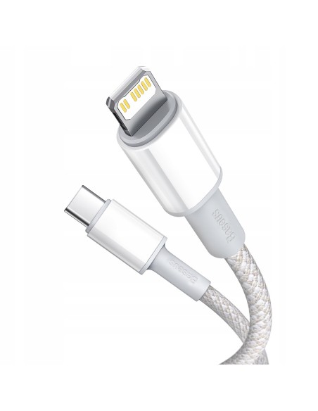 Baseus High Density | Kabel USB-C Lightning do iPhone Power Delivery 20W 18W 2m