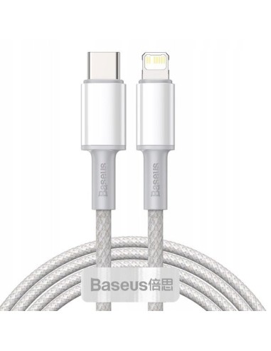 Baseus High Density | Kabel USB-C Lightning do iPhone Power Delivery 20W 18W 2m