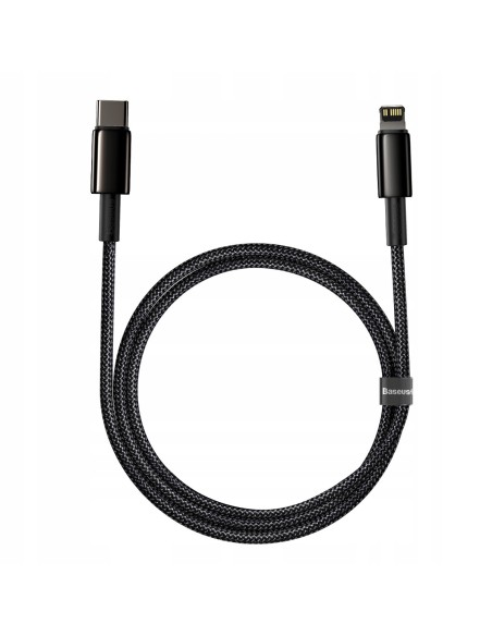Baseus Tungsten Gold | Kabel USB-C - Lightning do iPhone Power Delivery 20W 1m