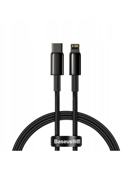 Baseus Tungsten Gold | Kabel USB-C - Lightning do iPhone Power Delivery 20W 1m