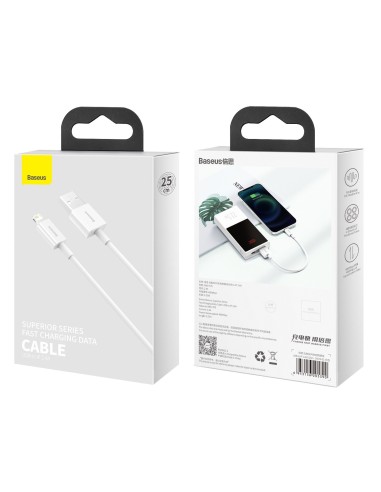 Baseus Superior Series | Kabel USB - Lightning do iPhone iPad 2.4A 25cm