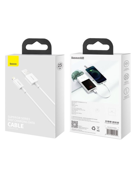 Baseus Superior Series | Kabel USB - Lightning do iPhone iPad 2.4A 25cm