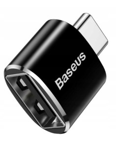 Baseus Mini USB | Adapter przejściówka OTG USB-A / USB-C 2,4A