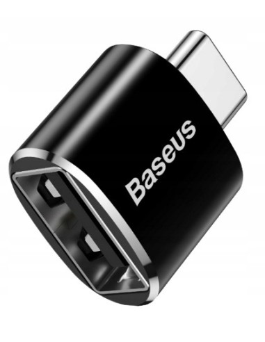 Baseus Mini USB | Adapter przejściówka OTG USB-A / USB-C 2,4A