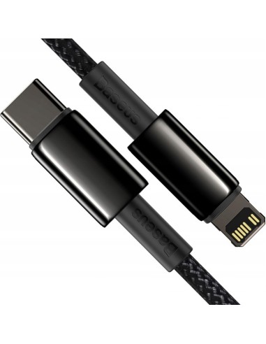 Baseus Tungsten Gold | Kabel USB-C - Lightning do iPhone Power Delivery 20W 18W 2m
