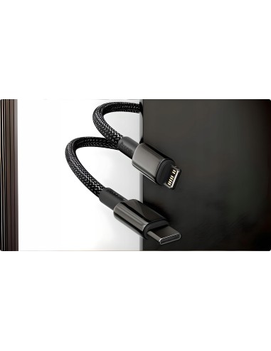 Baseus Tungsten Gold | Kabel USB-C - Lightning do iPhone Power Delivery 20W 18W 2m