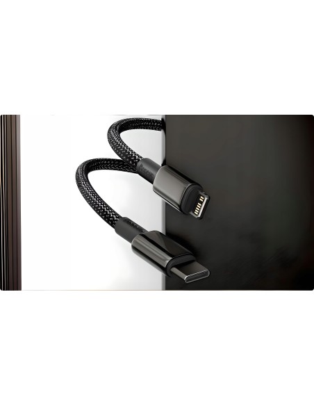 Baseus Tungsten Gold | Kabel USB-C - Lightning do iPhone Power Delivery 20W 18W 2m