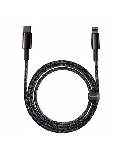 Baseus Tungsten Gold | Kabel USB-C - Lightning do iPhone Power Delivery 20W 18W 2m