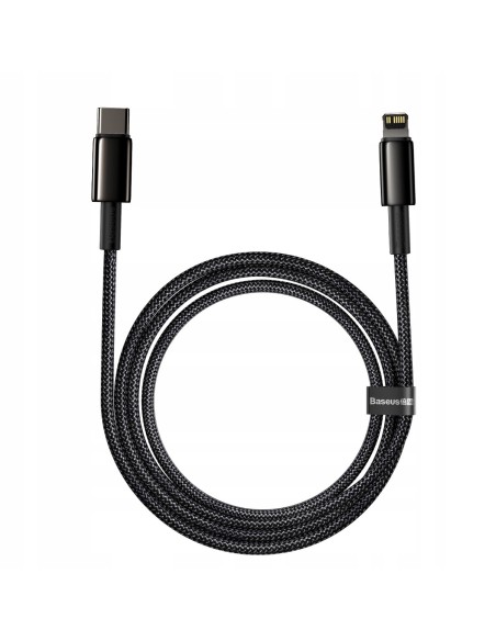 Baseus Tungsten Gold | Kabel USB-C - Lightning do iPhone Power Delivery 20W 18W 2m