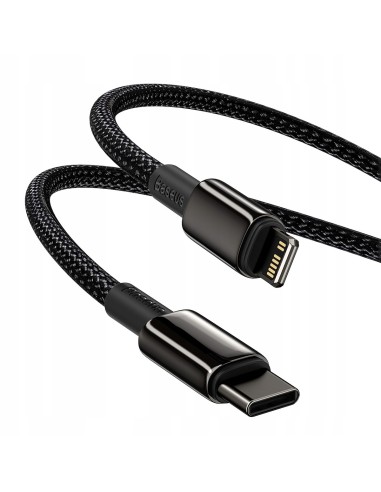 Baseus Tungsten Gold | Kabel USB-C - Lightning do iPhone Power Delivery 20W 18W 2m