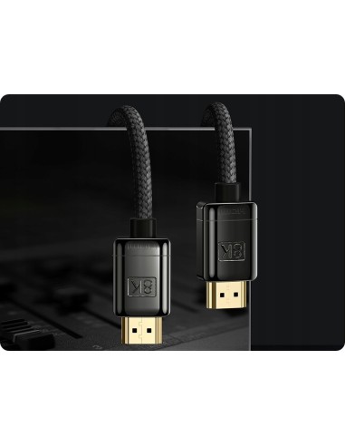 Baseus High Definition | Kabel HDMI 2.1 8K 60Hz UHD 3D dynamiczny HDR 1m