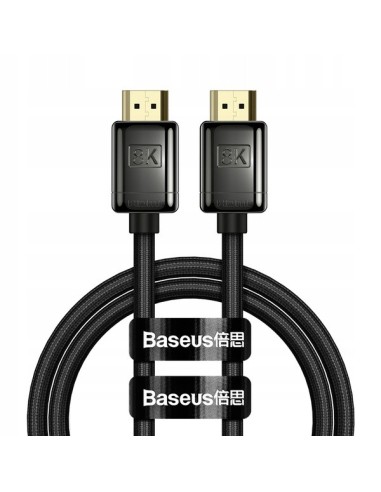 Baseus High Definition | Kabel HDMI 2.1 8K 60Hz UHD 3D dynamiczny HDR 1m