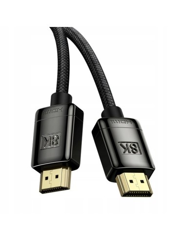 Baseus High Definition | Kabel HDMI 2.1 8K 60Hz UHD 3D dynamiczny HDR 1m