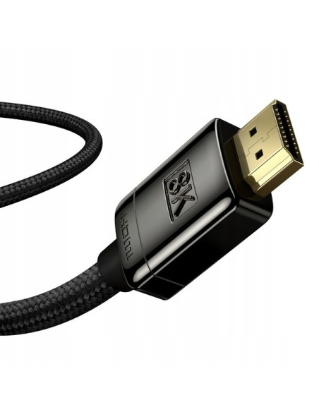 Baseus High Definition | Kabel HDMI 2.1 8K 60Hz UHD 3D dynamiczny HDR 1m