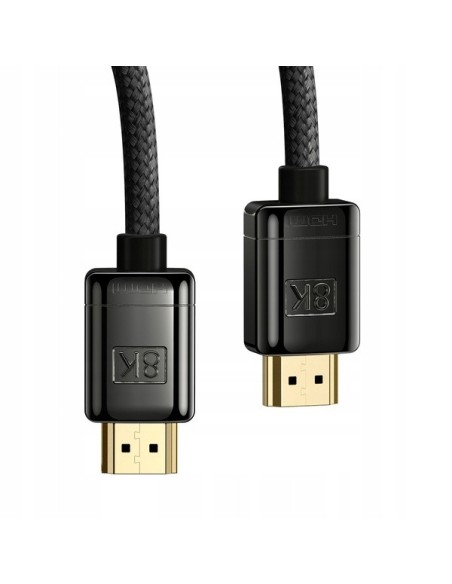 Baseus High Definition | Kabel HDMI 2.1 8K 60Hz UHD 3D dynamiczny HDR 1m