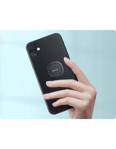 Baseus Invisible | Uchwyt, podstawka, ring do telefonu na palec, adapter magnetyczny 3w1