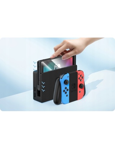 Baseus Crystal P6001205K201-01 | Szkło hartowane ochronne pełne do Nintendo Switch OLED 2021 2szt.