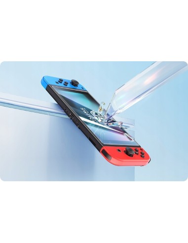 Baseus Crystal P6001205K201-01 | Szkło hartowane ochronne pełne do Nintendo Switch OLED 2021 2szt.