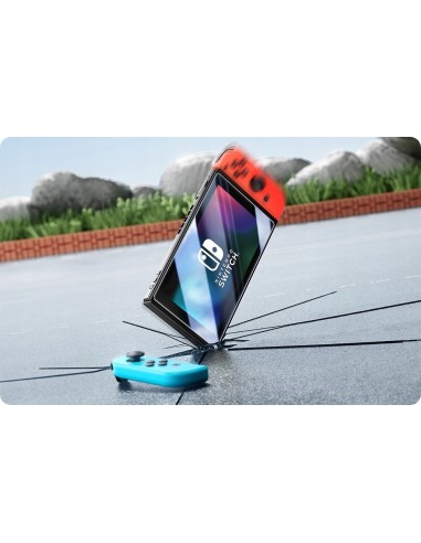 Baseus Crystal P6001205K201-01 | Szkło hartowane ochronne pełne do Nintendo Switch OLED 2021 2szt.