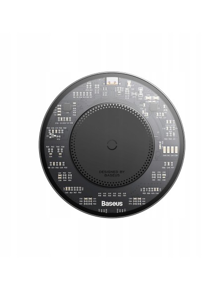 Baseus Simple 2 | Szybka ładowarka indukcyjna bezprzewodowa Qi 15W