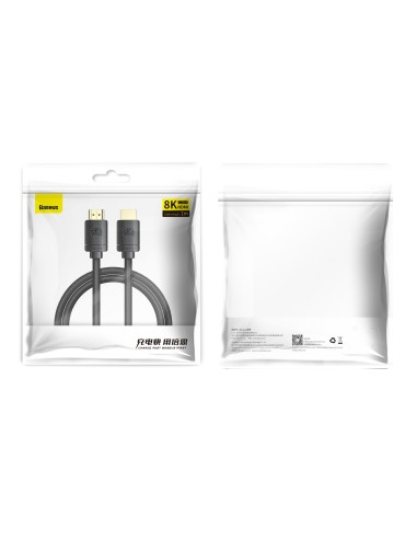 Baseus High Definition | Kabel HDMI 2.1 8K 60Hz UHD 3D dynamiczny HDR 2m