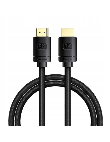 Baseus High Definition | Kabel HDMI 2.1 8K 60Hz UHD 3D dynamiczny HDR 2m