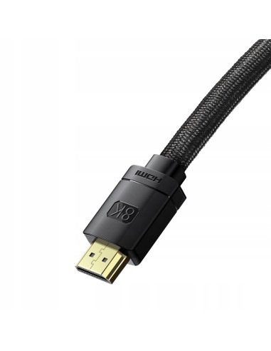 Baseus High Definition | Kabel HDMI 2.1 8K 60Hz UHD 3D dynamiczny HDR 2m