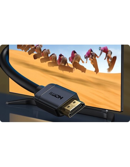 Baseus High Definition | Kabel przewód HDMI - HDMI 2.0 4K60Hz FULL HD 18Gbps HDR 3m
